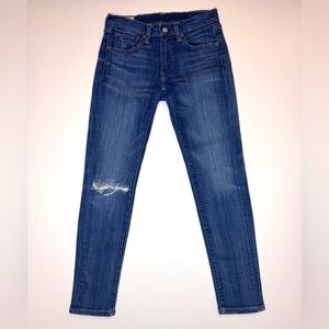 Polo Ralph Lauren Women’s Tompkins Skinny Crop Jeans Size- 26